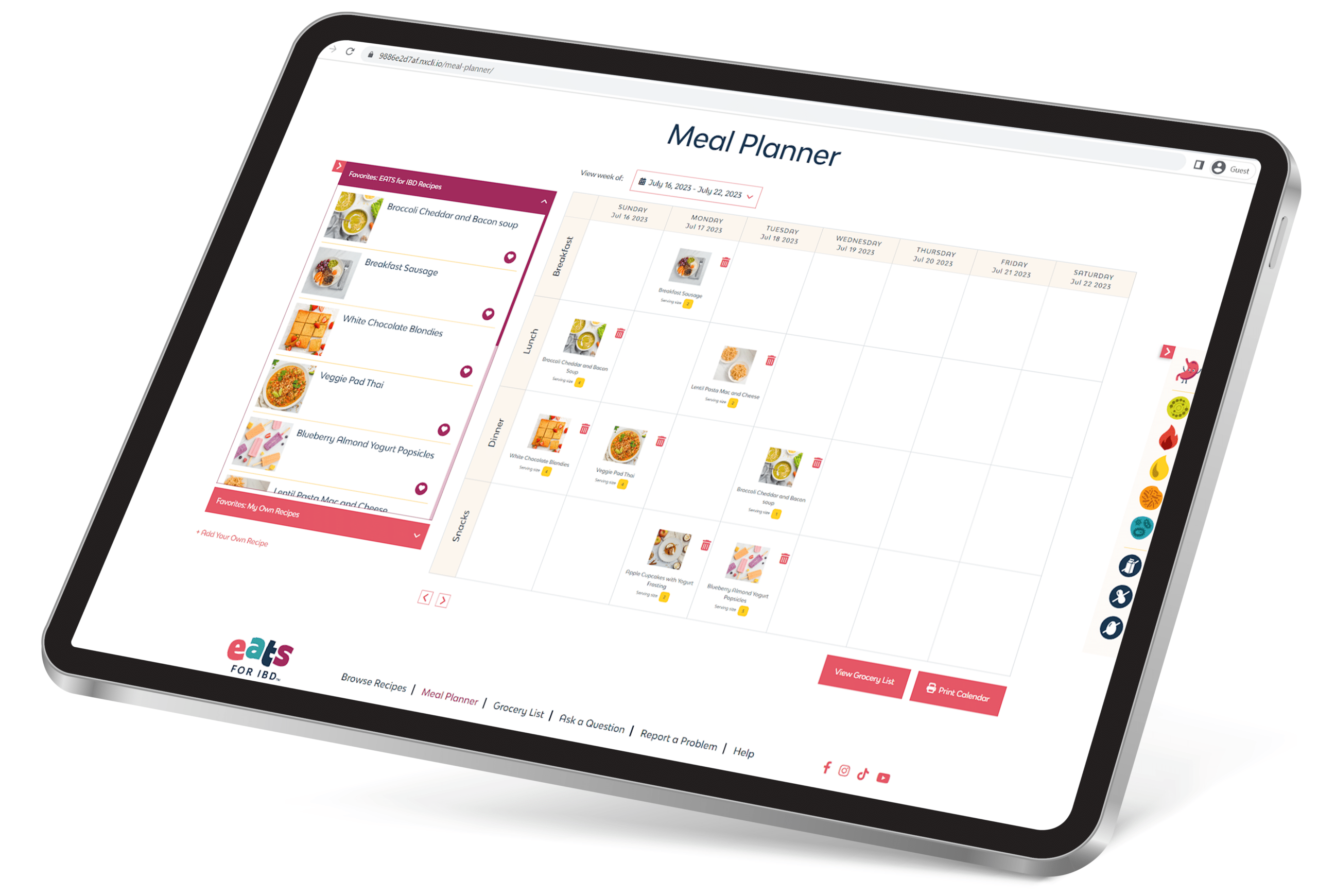 MEAL PLANNING